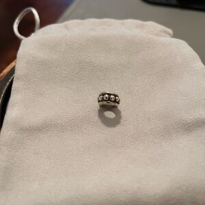 Mignon Faget Beaded Round Pendant